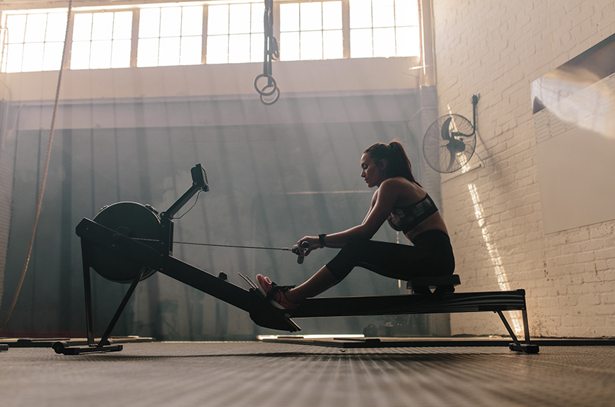 5 different ways to use a rowing machine that aren't rowing