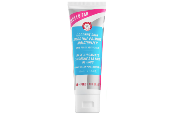  First Aid Beauty Hello FAB Coconut Skin Smoothie Priming Moisturizer, best moisturizing primers