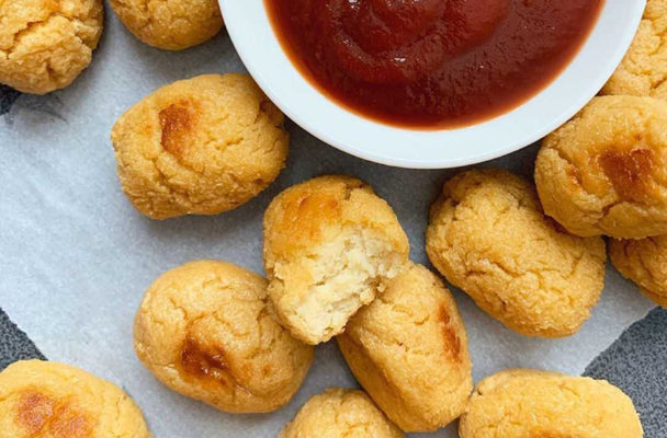 These Two-Ingredient, High-Protein Cauliflower Tots Are Better Than Anything You'll Find in the Frozen Section