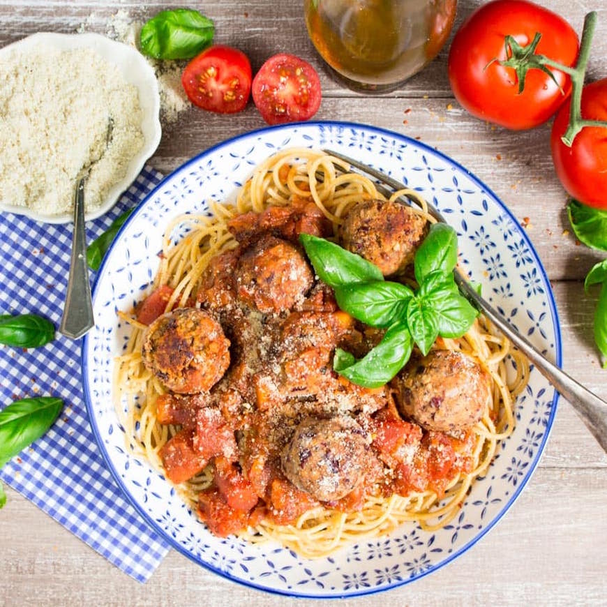 vegan spaghetti and meatballs recipe