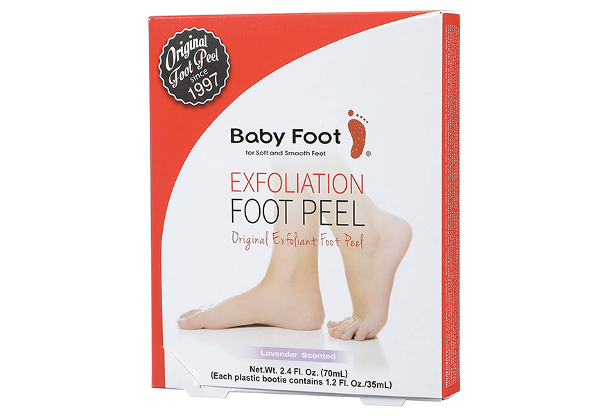DIY foot peel