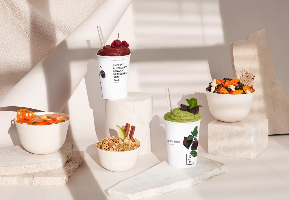 daily harvest smoothies and bowls