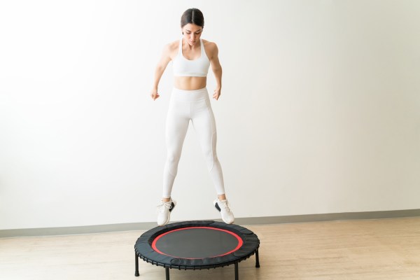 This $140 Foldable Trampoline Will Give You a Cardio and Strength Workout in 30 Minutes...