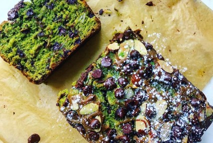 This Vegan Chocolate-Matcha Banana Bread Is the Best Part of Waking Up