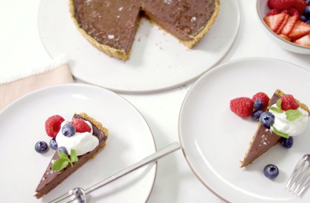Chocolate-Lovers, Rejoice: This Delicious, Gluten-Free Tart Can Be Enjoyed by Almost Anyone