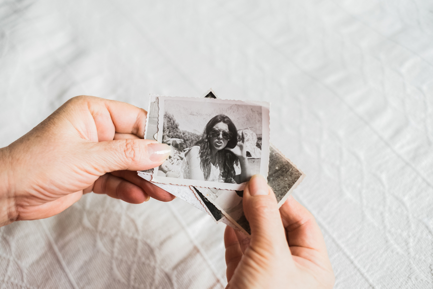 how to organize old photos