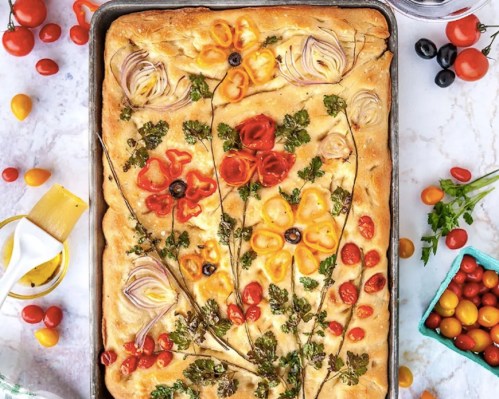 Focaccia Gardens Are the Most Delicious Way to Use up Leftover Produce