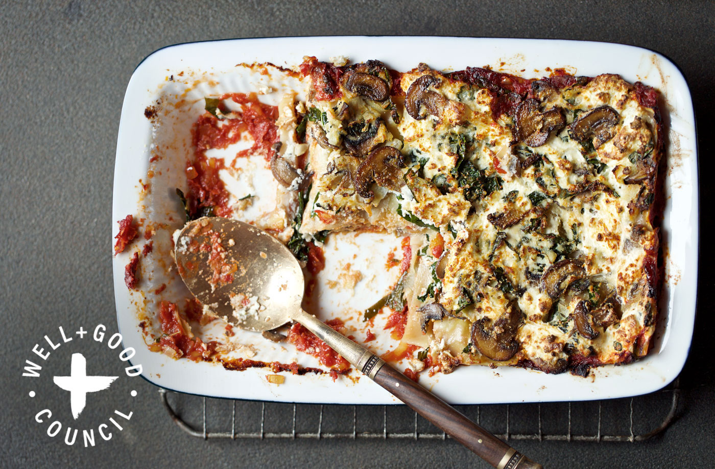 mushroom lasagna recipe with kale