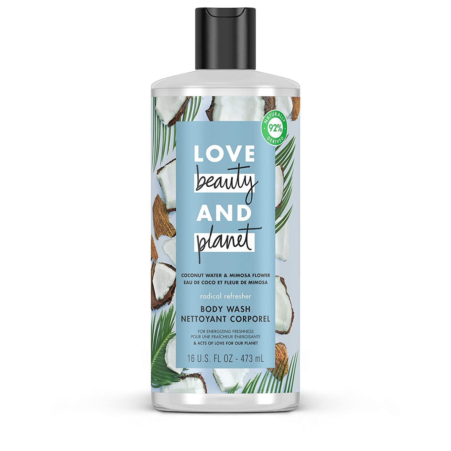 Love Beauty & Planet Coconut Water And Mimosa Flower Body Wash