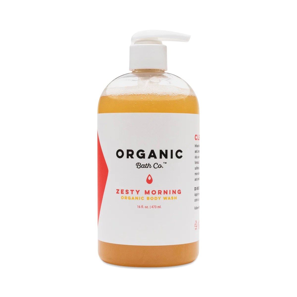 Organic Bath Co. Zesty Morning Organic Body Wash