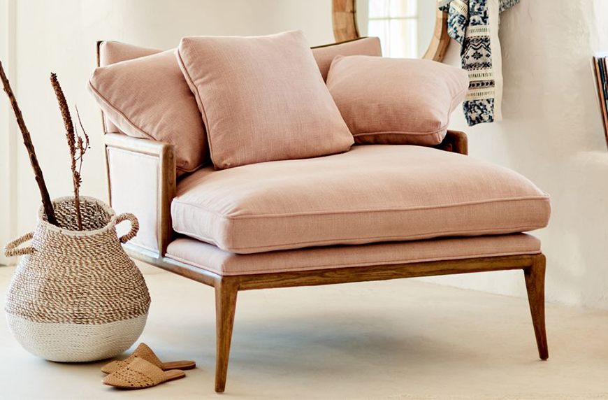 Anthropologie Florence Chaise
