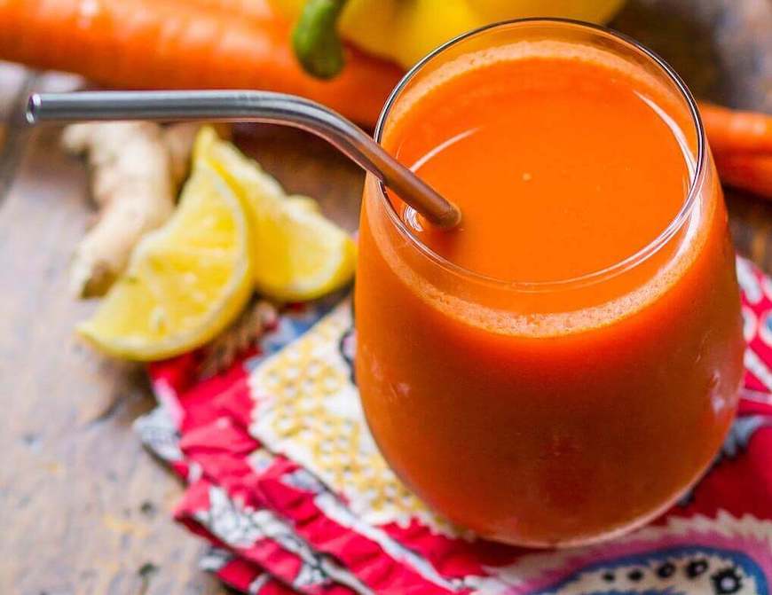 carrot juice benefits recipe