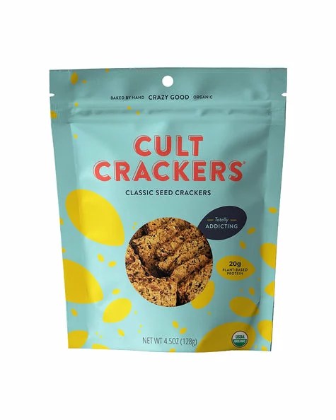 Cult Crackers Classic Seed Crackers