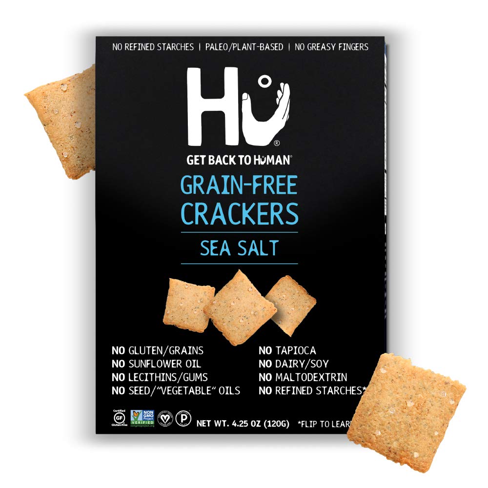 Hu Sea Salt Grain-Free Crackers
