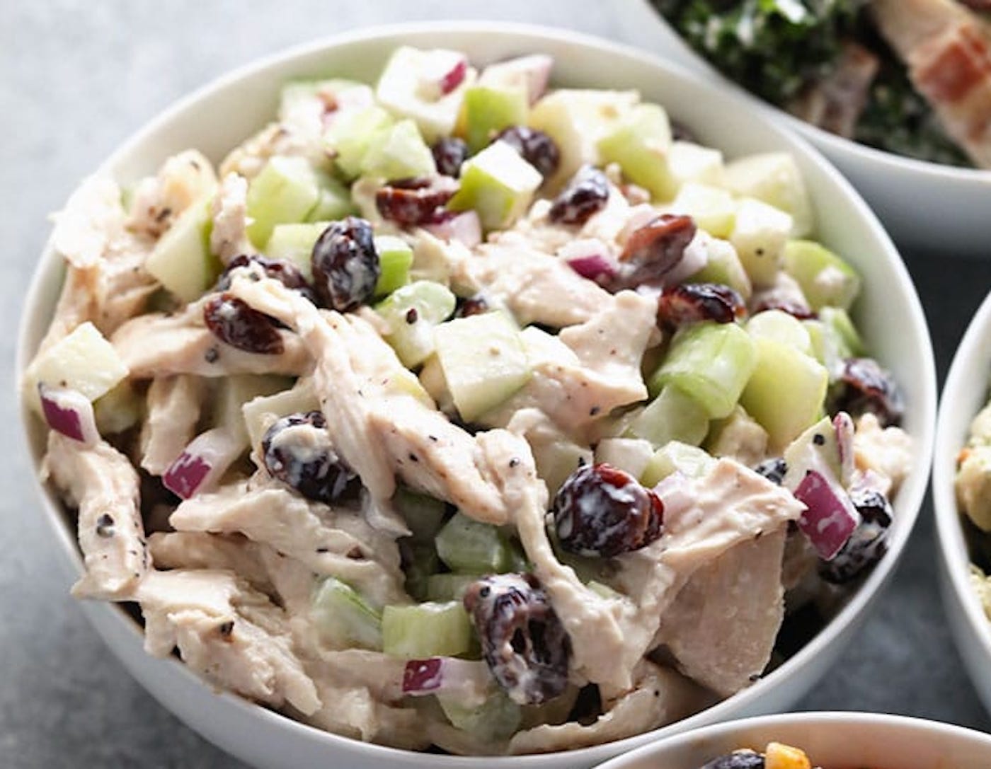 Greek yogurt chicken salad