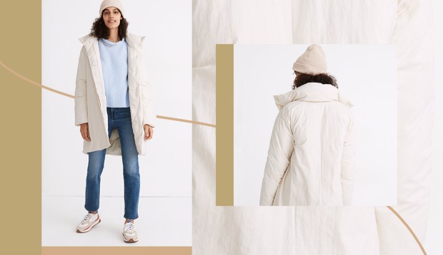 Madewell and Buffy Teamed Up To Create This 'Comforter Coat' So You Are Bed, Bed...