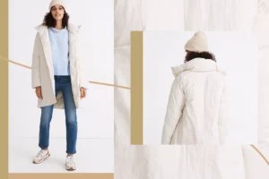Madewell and Buffy Teamed Up To Create This 'Comforter Coat' So You Are Bed, Bed Is You