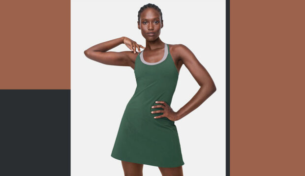 Outdoor Voices’ Exercise Dress—You Know, The One That *Never* Goes On Sale—Is On Sale for...
