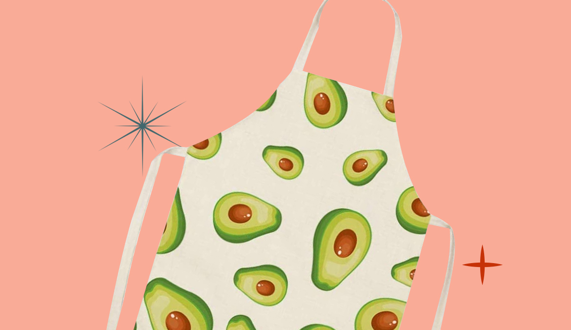 foodie holiday gifts avocado apron