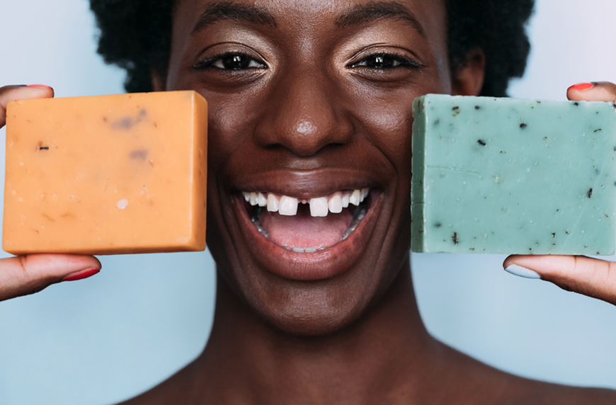 is bar soap bad for your face