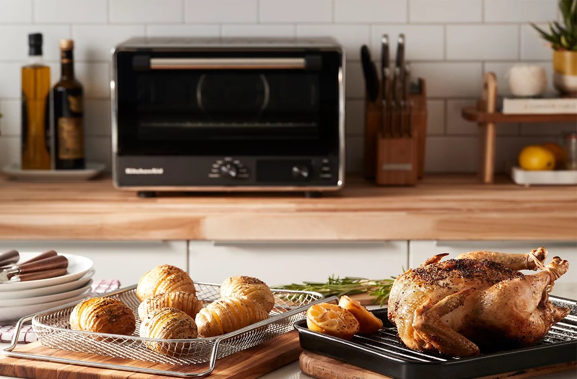 KitchenAid counter top Toaster Oven Bake Broil Toast Keep Warm