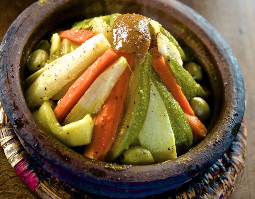 mixed vegetable tagine