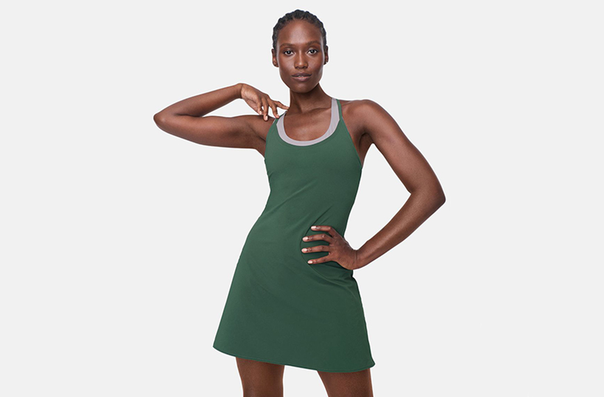 The Outdoor Voices Exercise Dress Black Friday Sale