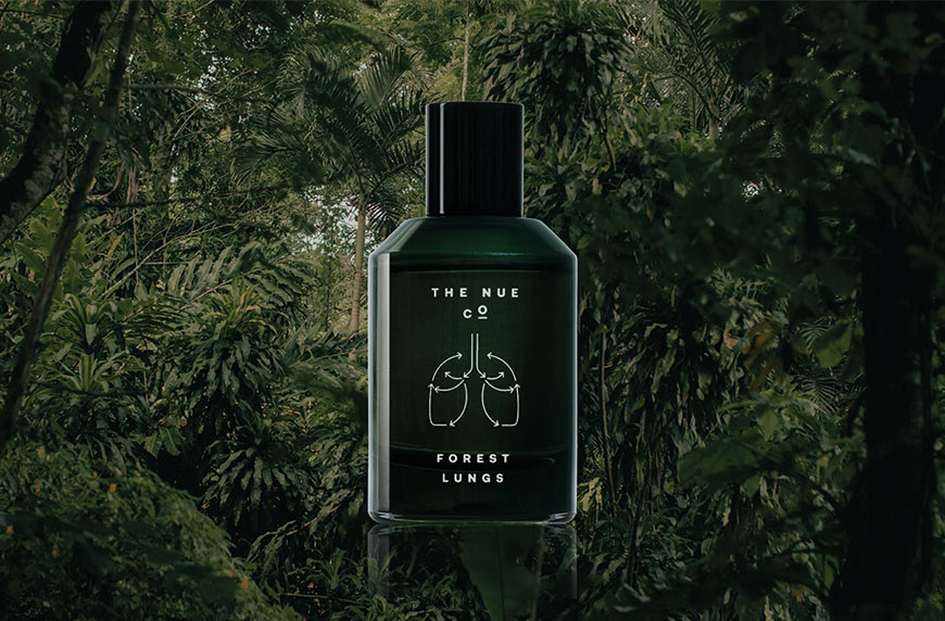 Nue Co.'s Forest Lungs, forest bathing scents