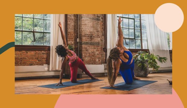 Banish Your No Good, Very Bad Mood With This 20-Minute Cardio Yoga Flow