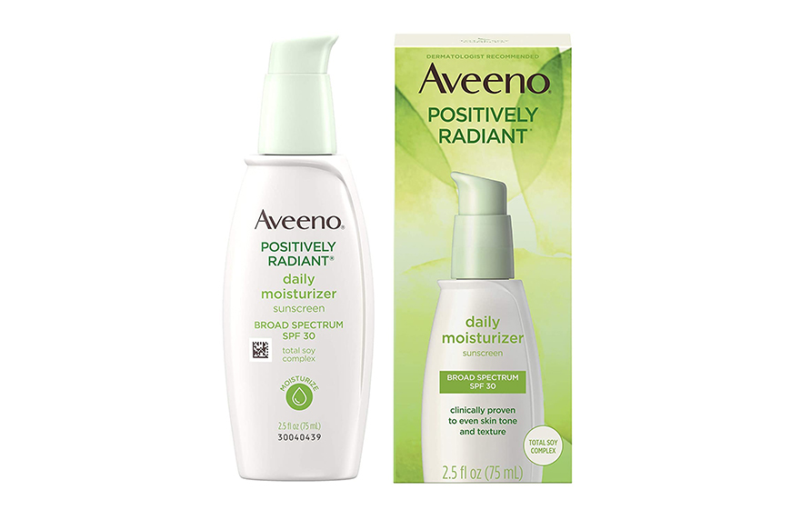 Aveeno Positively Radiant Daily Facial Moisturizer with Broad Spectrum SPF 30 Sunscreen