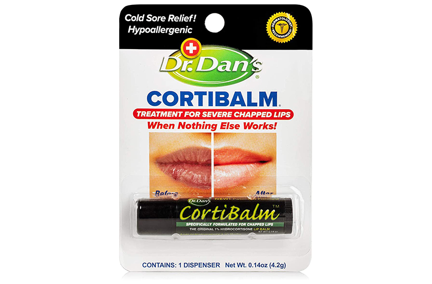 Dr. Dan's Cortibalm, lip licker's dermatitis