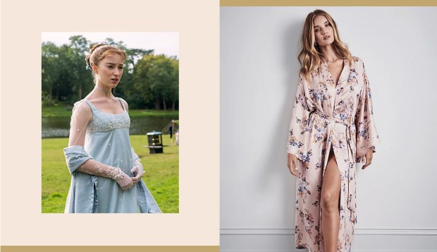 9 Pieces of 'Bridgerton'-Inspired Loungewear To Feel High Society Without Leaving Home All Winter