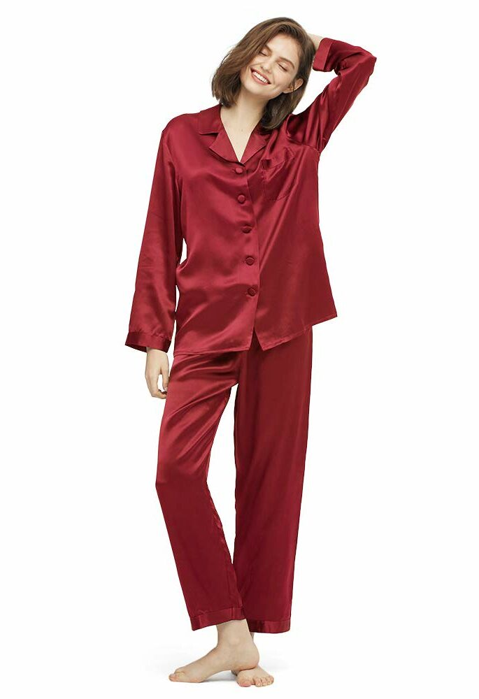 Washable Silk Pajamas to Take a Break from Sweats