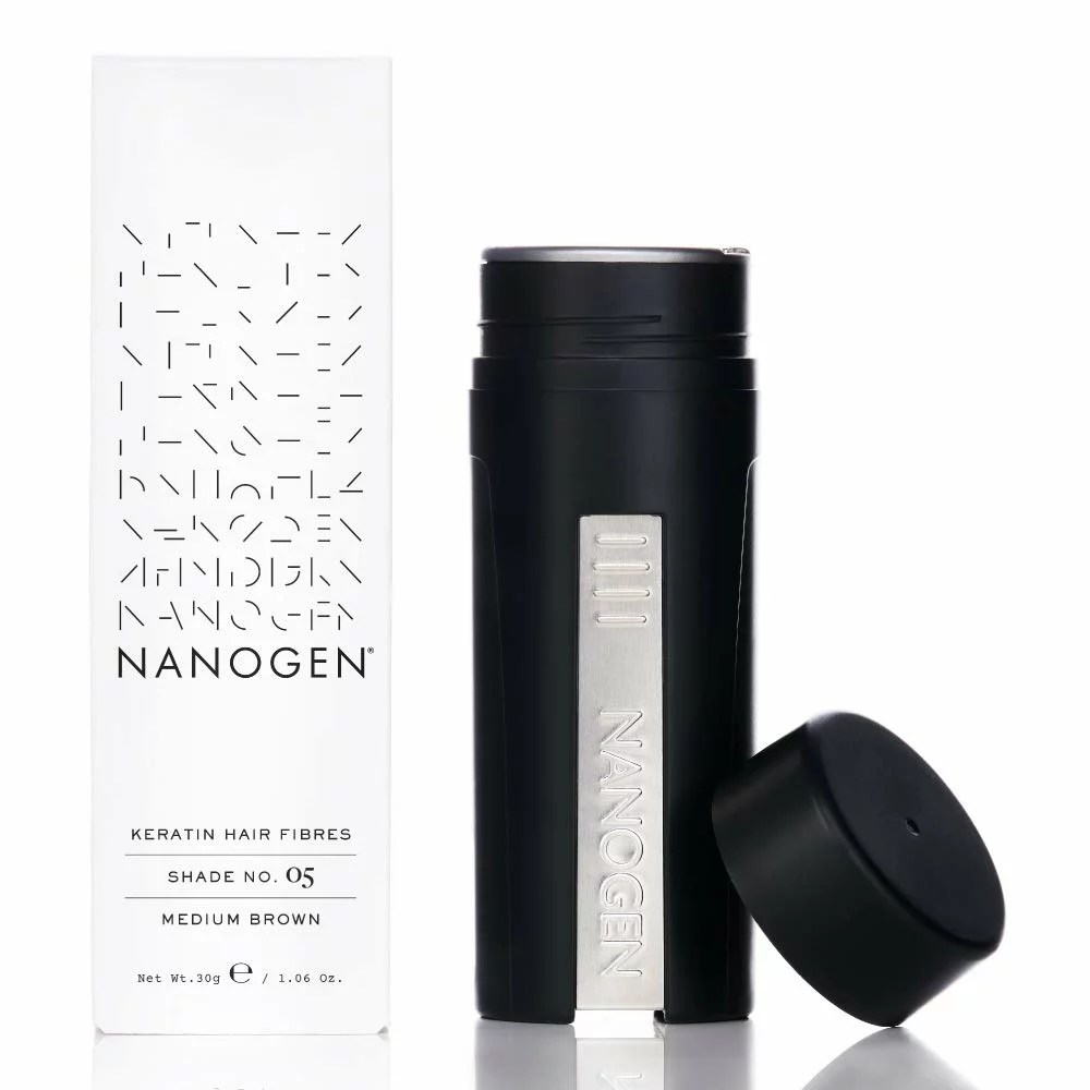 Nanogen shampoo for gray hair
