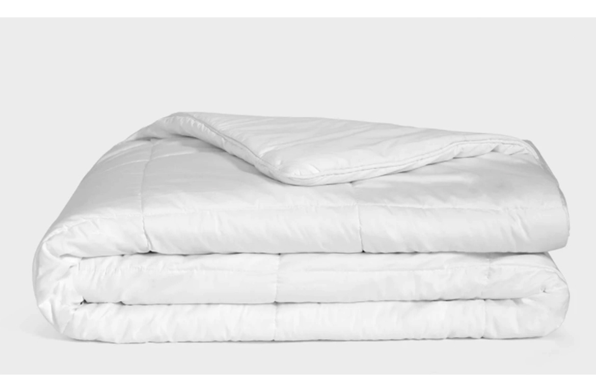 brooklinen weighted comforter from our valentine's day gift guide