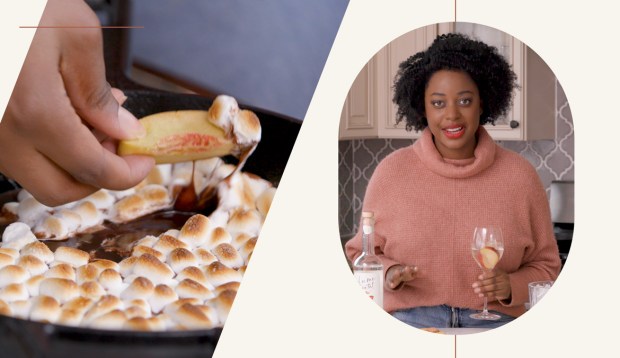 How to Create a Cozy Fireside Moment from the Comfort of Your Couch—And the Dessert-Cocktail...