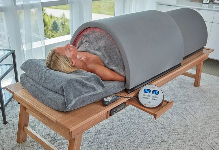 Sunlighten Portable Sauna, best at-home infrared saunas