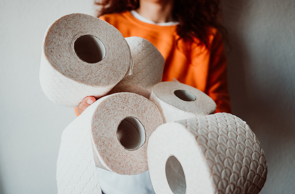  Reel Premium Paper Towels and Toilet Paper Bundle - 12