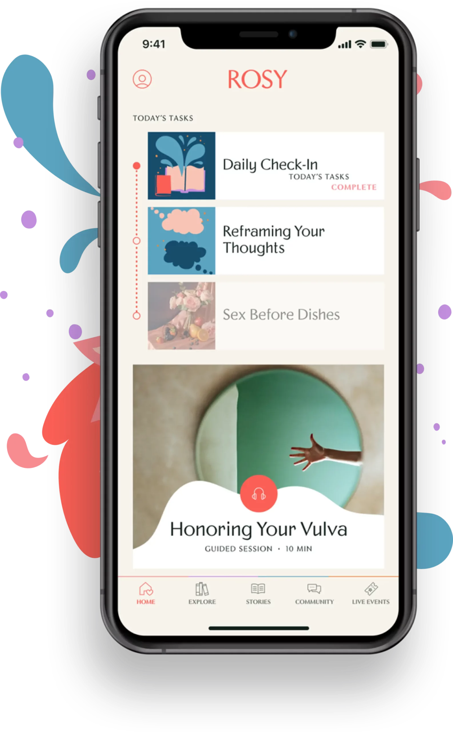 the rosy app, from our valentine's day gift guide