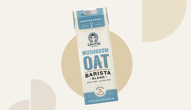 The New Califia Farms Mushroom Oat Milk Tastes More Like Dairy Than Any Alt-Milk I've...