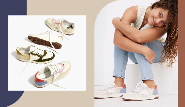 Madewell’s Court Sneaker Is Perfect for Stepping Into Spring