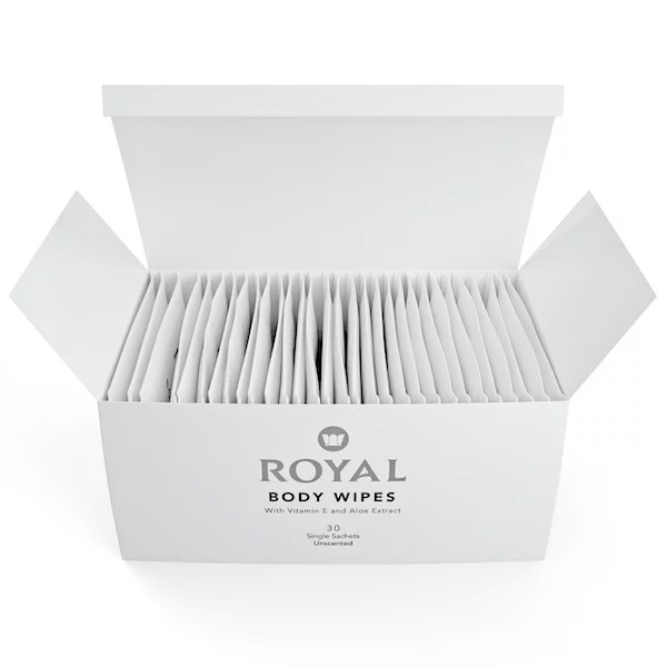 Body Wipes - Post-Sex Clean Up Wipes Infused with Aloe
