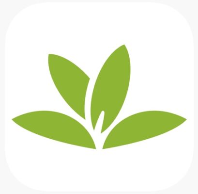 Logo of plant identification app PlantNet.