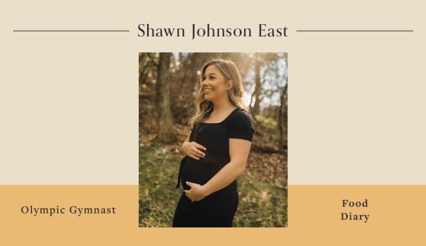 Here's What Mealtime While Pregnant *and* Raising a Toddler Looks Like for Gymnast Shawn Johnson...