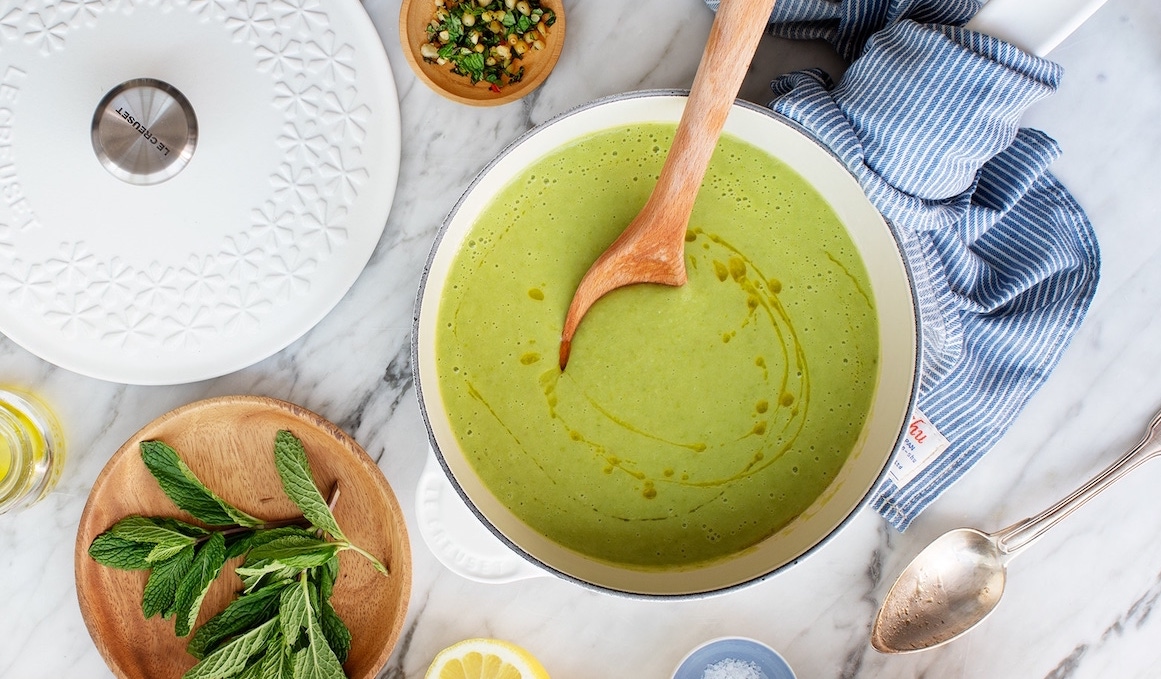 gut-healthy summer soups