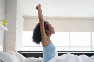 Going to Sleep and Waking Up Just an Hour Earlier Is Connected to Improved Mental Health