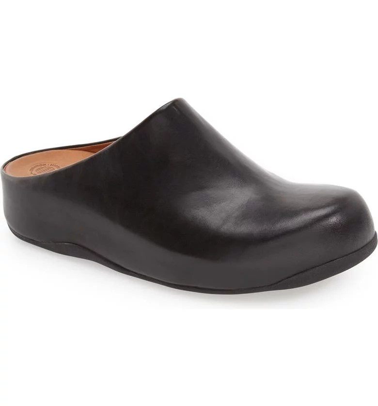 FitFlop Shuv Leather Clog