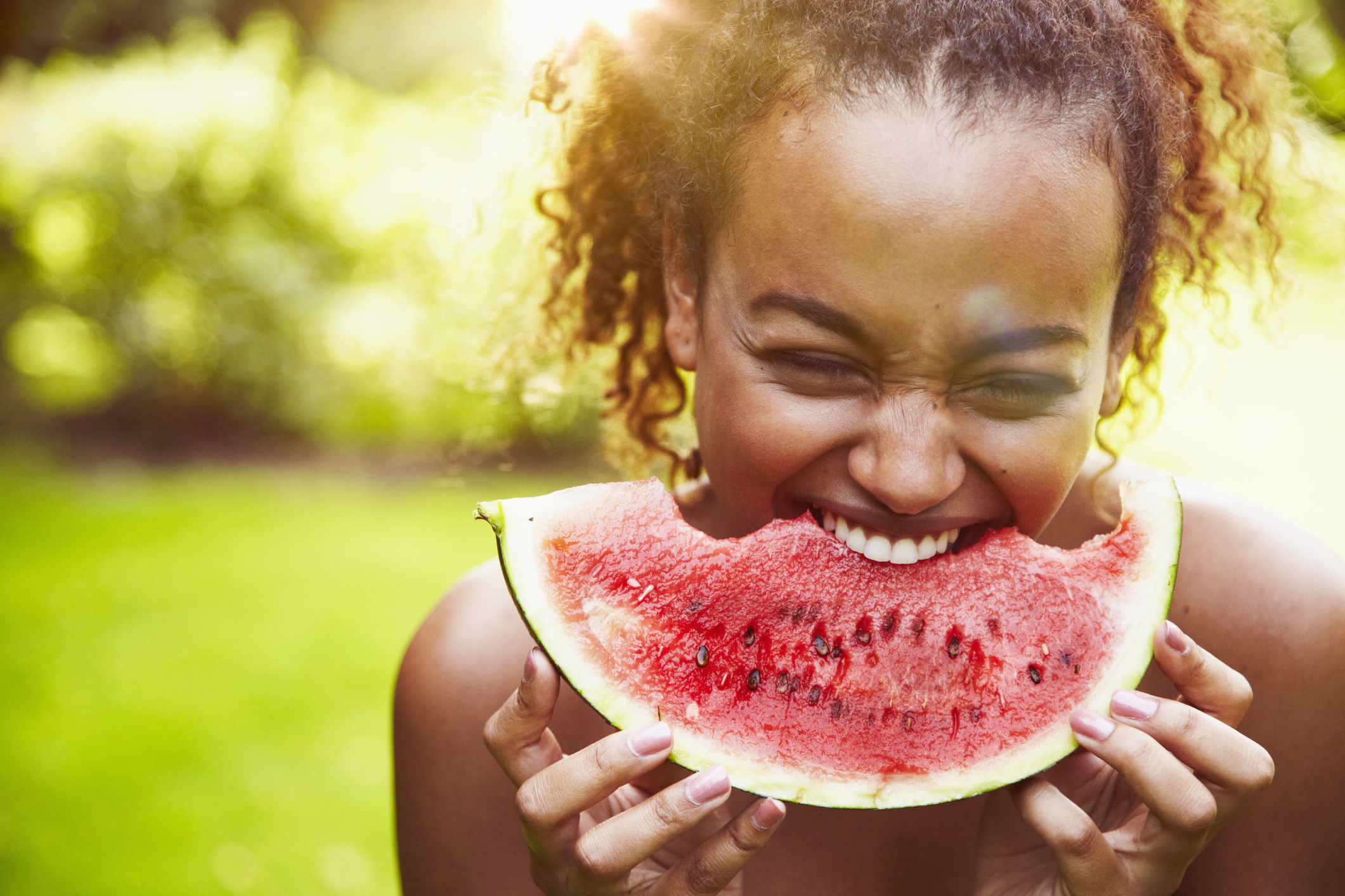 There's a reason you can't eat watermelon without it dripping dow...