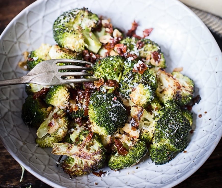 roasted Parmesan broccoli