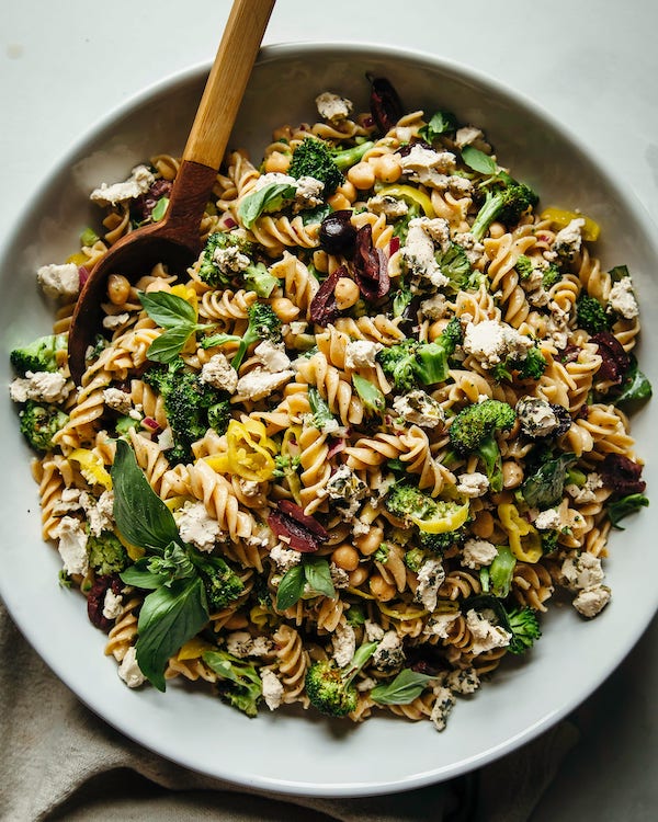 high-protein pasta salad recipes